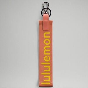 Lululemon NWT Never Lost keychain